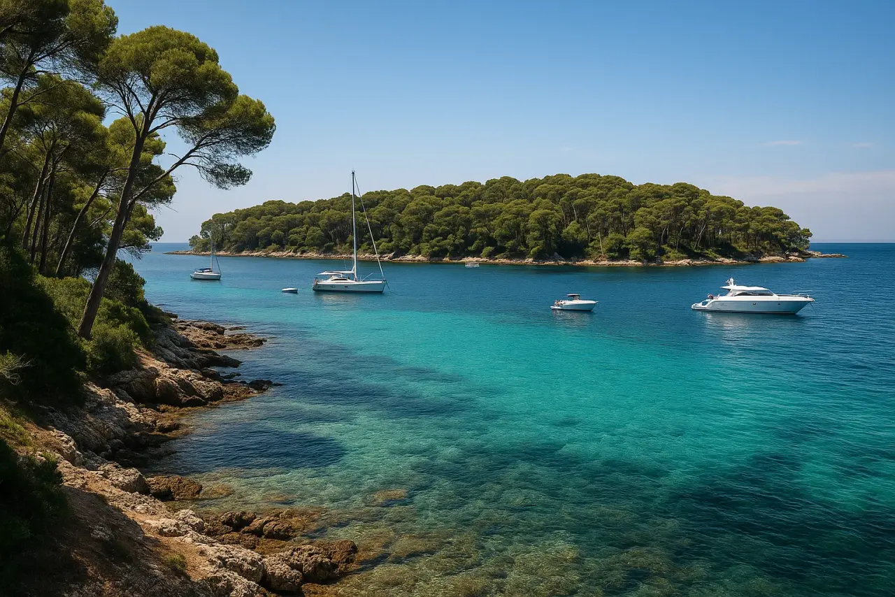 Îles de Lérins — Yacht Cannes