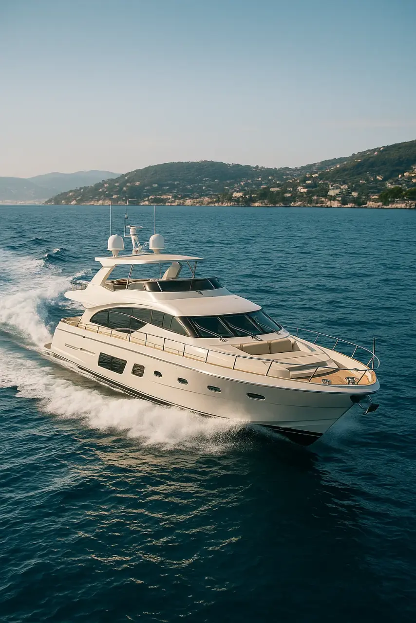 Yacht charter in Cannes, French Riviera